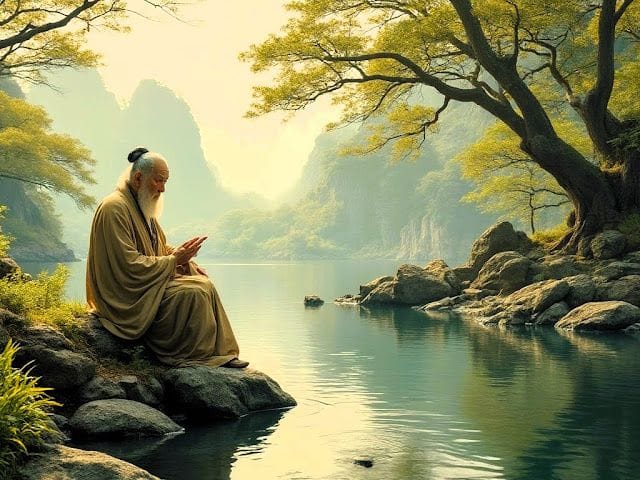 Monge meditativo